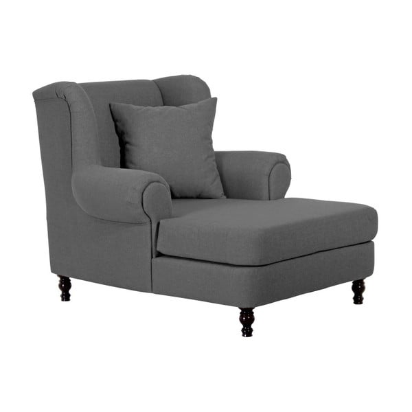Antracitové kreslo ušiak Max Winzer Mareille Anthracite-image-2