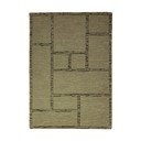 Zelený ručne tkaný vlnený koberec 160x230 cm Harris Modula Wool – Flair Rugs