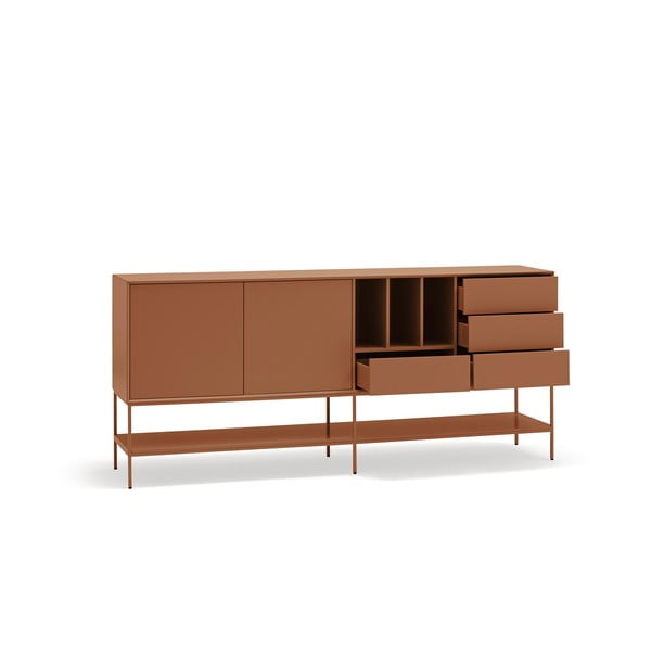 Komoda v tehlovej farbe 220x98x45 cm Platt – Teulat-image-3