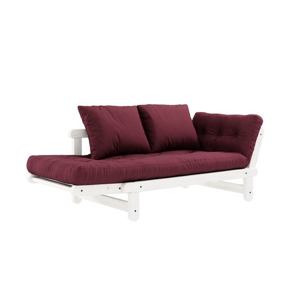 Variabilná pohovka Karup Design Beat White/Bordeaux-image-4