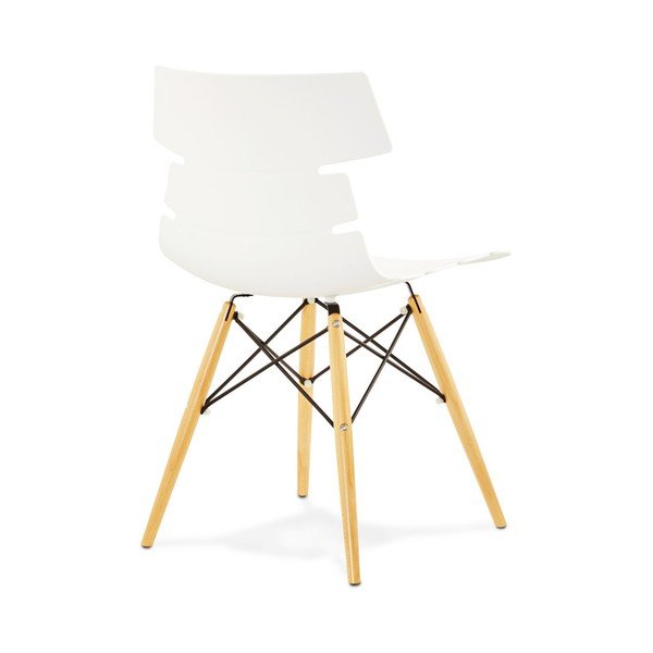 Sada 4 bielych jedálenských stoličiek Kokoon Design Strata-image-1