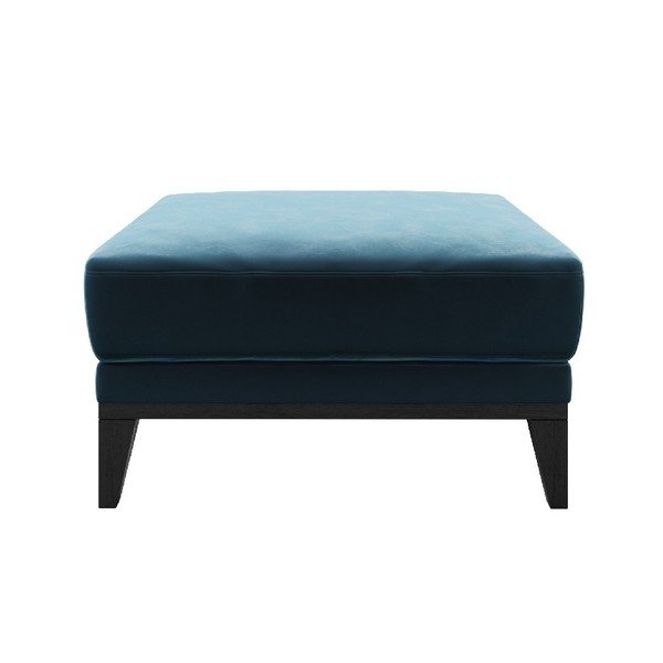 Modrá zamatová podnožka MESONICA Musso-image-2