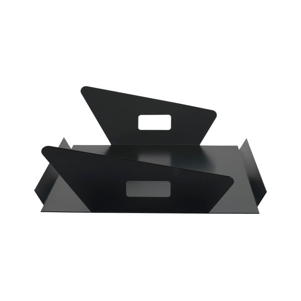 Kovový podnos Gie El 60x33 cm, čierny