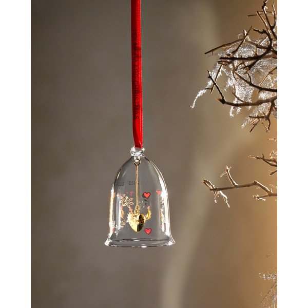 Sklenená vianočná ozdoba Bell – Holmegaard-image-1