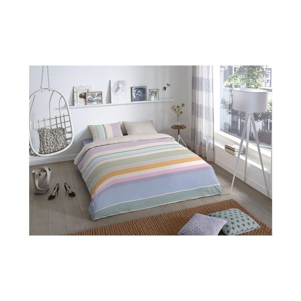 Obliečky na dvojlôžko z bavlny Good Morning Premento Aaron, 200 × 200 cm-image-1