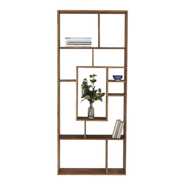 Knižnica z dreva sheesham Kare Design Regal Attento, výška 190 cm