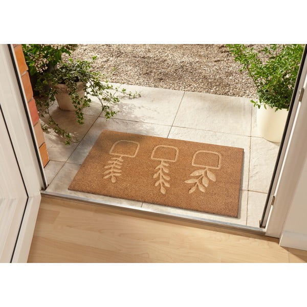 Rohožka z kokosového vlákna 75x45 cm Flowerpot - Hanse Home-image-1