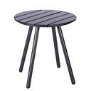 Sivý záhradný stôl Bonami Essentials Lounge, ø 51 cm