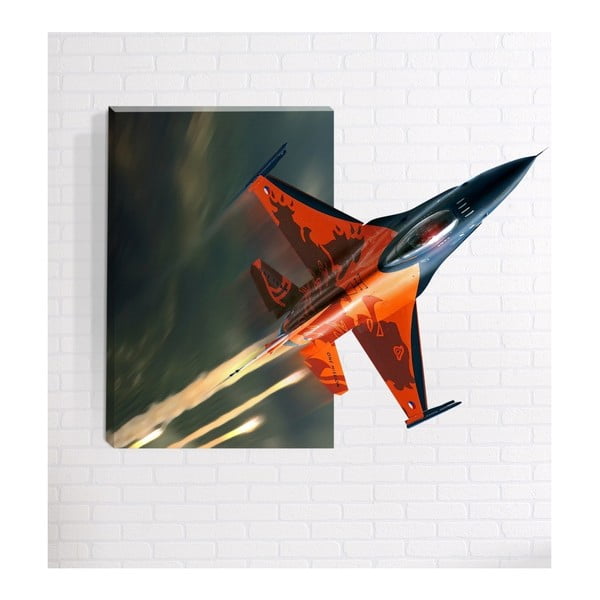 Nástenný 3D obraz Mosticx Raketa, 40 x 60 cm