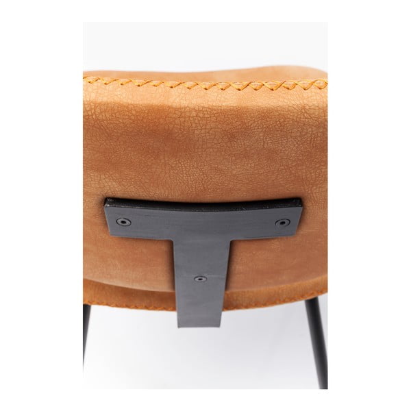 Sada 4 oranžových jedálenských stoličiek Kare Design Barber-image-4