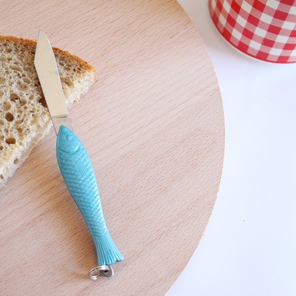 Ružový český nožík rybička s krištáľom v oku v dizajne od Alexandry Dětinskej-image-3