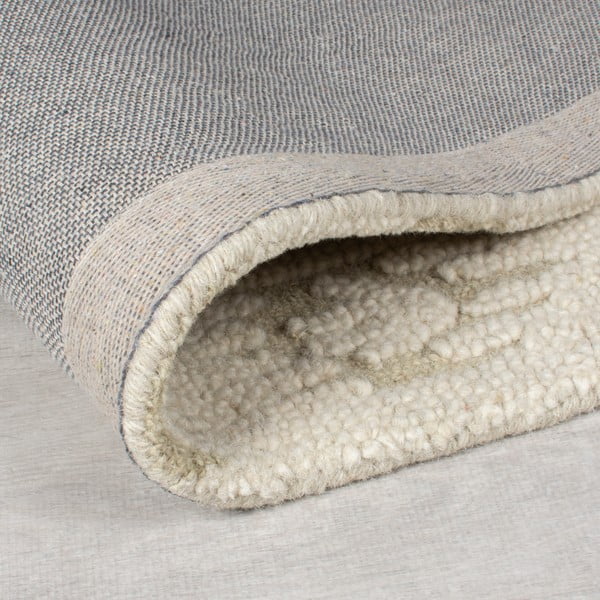 Béžový ručne tkaný vlnený koberec 200x290 cm Dion Ikat – Flair Rugs-image-3