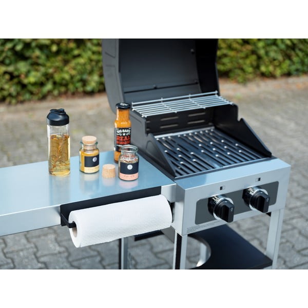 Čierny magnetický držiak na kuchynské rolky Wenko Black Outdoor Kitchen Ima-image-1