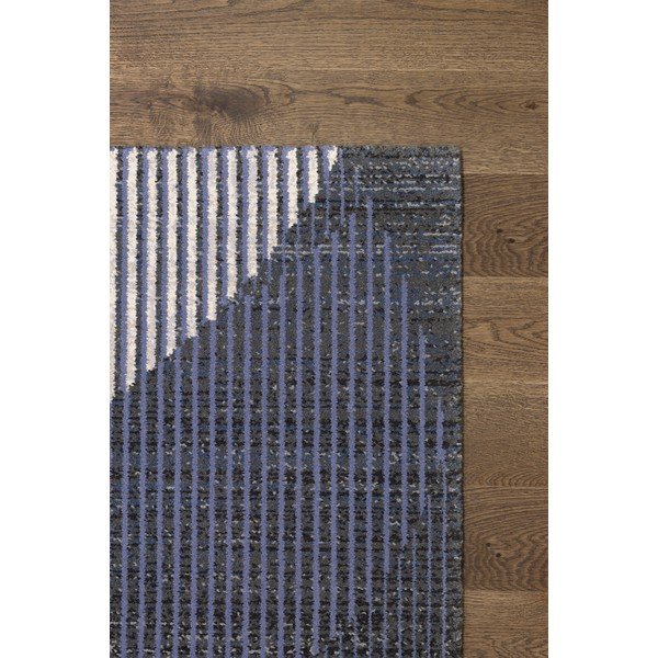 Tmavomodrý vlnený koberec 100x180 cm Shades – Agnella-image-3
