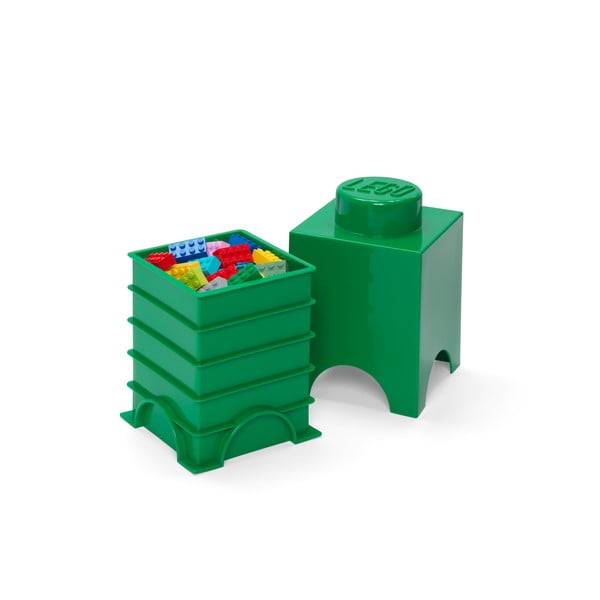 Zelený úložný box LEGO®-image-1