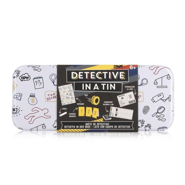 Detská hra v plechovom obale npw™ Detective