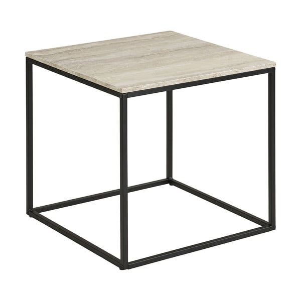 Odkladací stolík v dekore kameňa 45x45 cm Vita – House Nordic