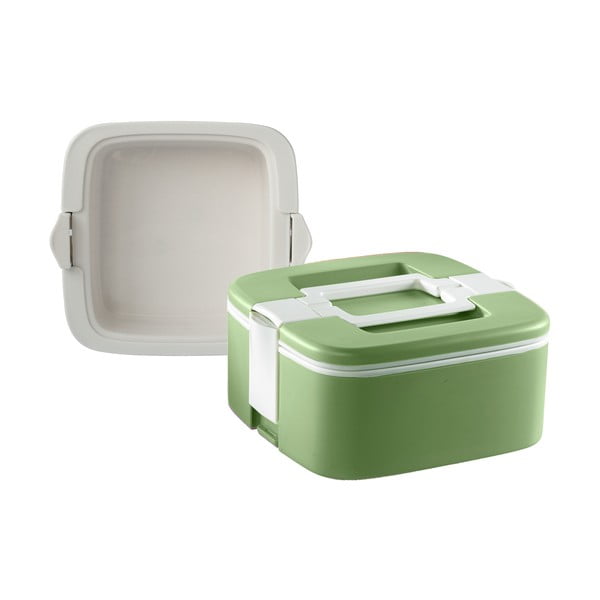 Zelený termo box na obed Enjoy, 0,75 l
