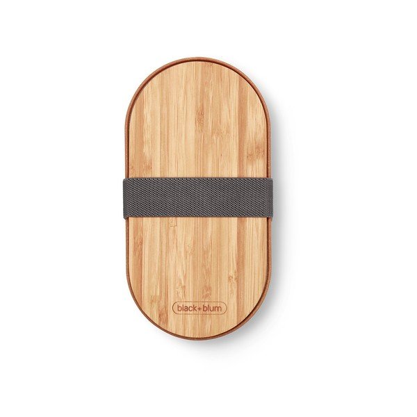 Delený desiatový box 2 ks Bento – Black + Blum-image-4