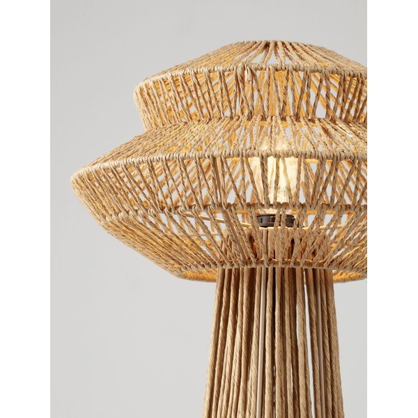 Povrazová stojacia lampa v prírodnej farbe (výška  90,5 cm) Nua – Nova Luce-image-4