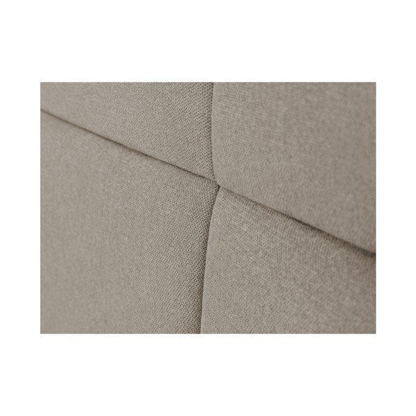 Krémové čelo postele Mazzini Sofas Barletta, 140 × 120 cm-image-3