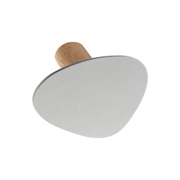 Svetlosivý nástenný oceľový háčik Dot S Nupo – LIND DNA