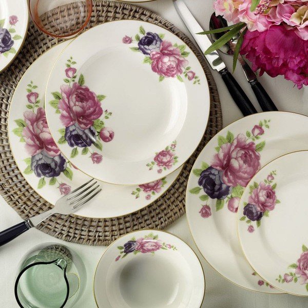 24-dielna sada porcelánového riadu Summer-image-1