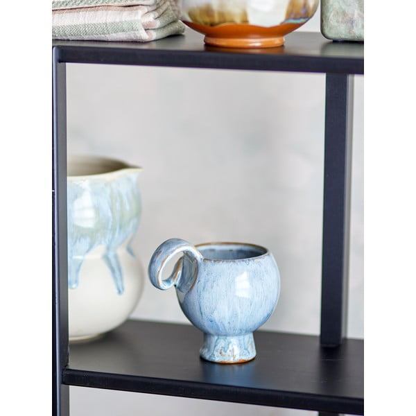 Svetlomodré šálky v súprave 4 ks na cappuccino z kameniny 250 ml Avonlea – Bloomingville-image-1