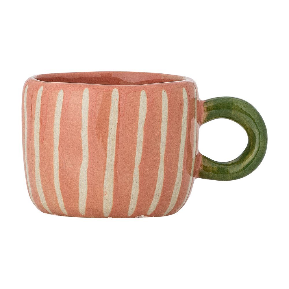 Ružový keramický detský hrnček 110 ml Nini – Bloomingville