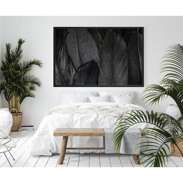 Plagát DecoKing Feathers Black, 50 x 40 cm-image-2