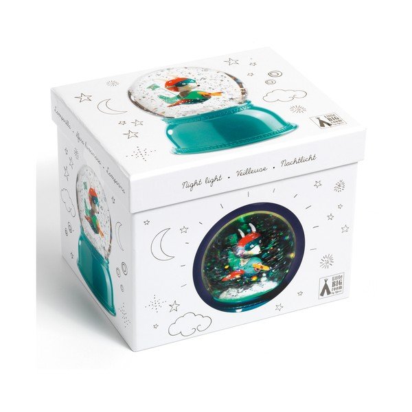 Zelené nočné svietidlo Djeco Malý pilot-image-2