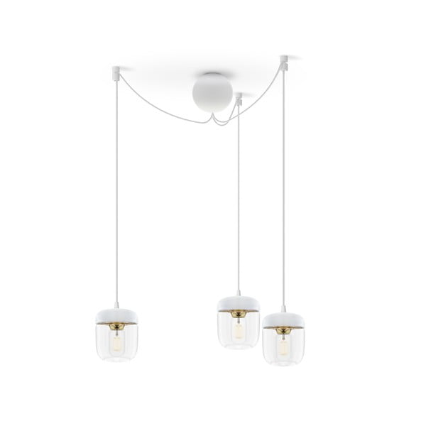 Biely trojitý závesný kábel k svietidlám UMAGE Cannonball-image-1
