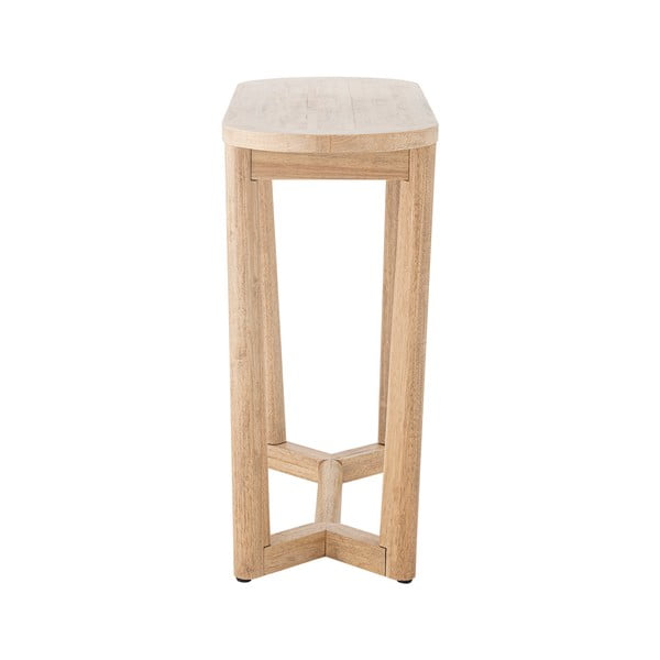 Konzolový stolík z kaučukového dreva v prírodnej farbe 35x100 cm Serrone – Bloomingville-image-3