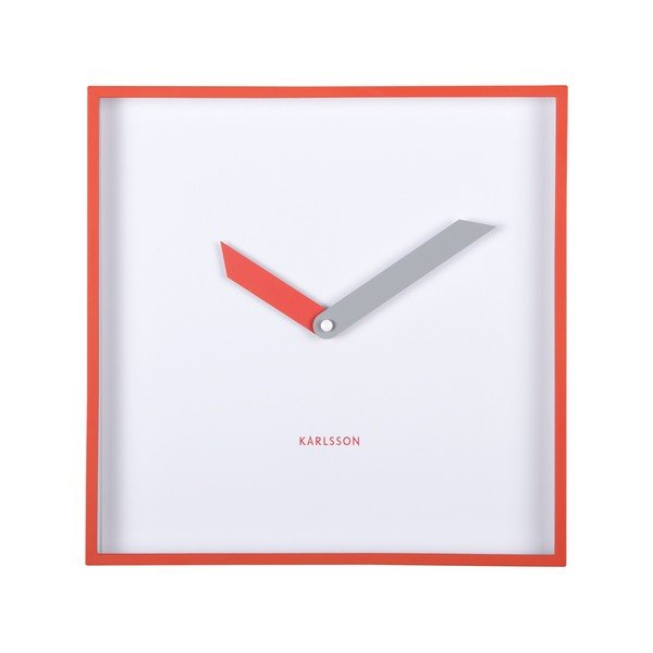 Nástenné hodiny Cool Retro Cuadrado – Karlsson