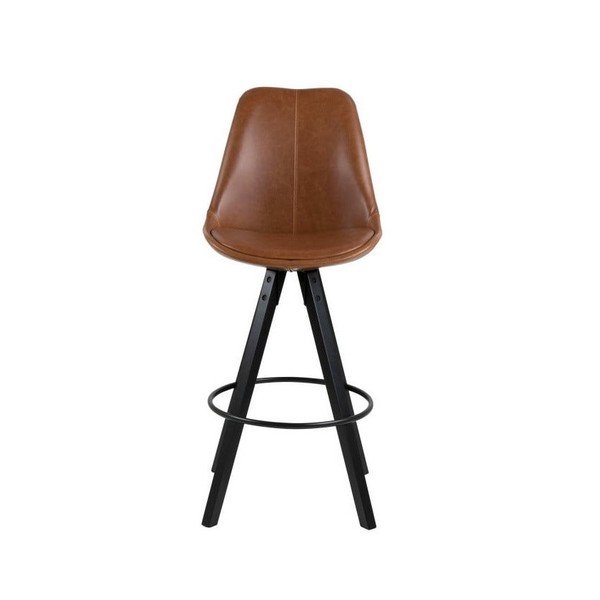 Sada 2 hnedých barových stoličiek Actona Damia-image-2