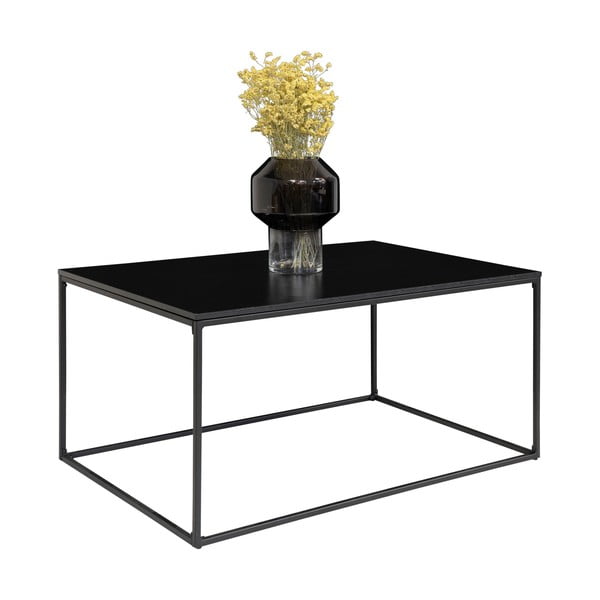 Čierny konferenčný stolík House Nordic Vita, 90 x 60 cm-image-1