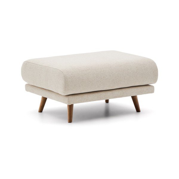 Béžová ženilková podnožka Karin – Kave Home-image-1