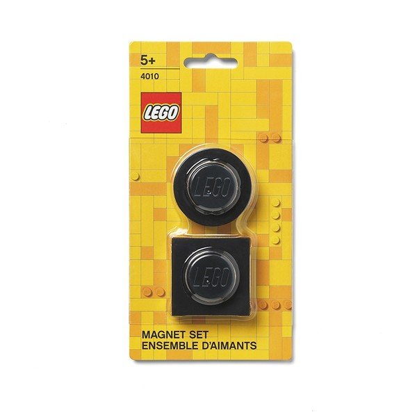 Sada 2 čiernych magnetiek LEGO®-image-1