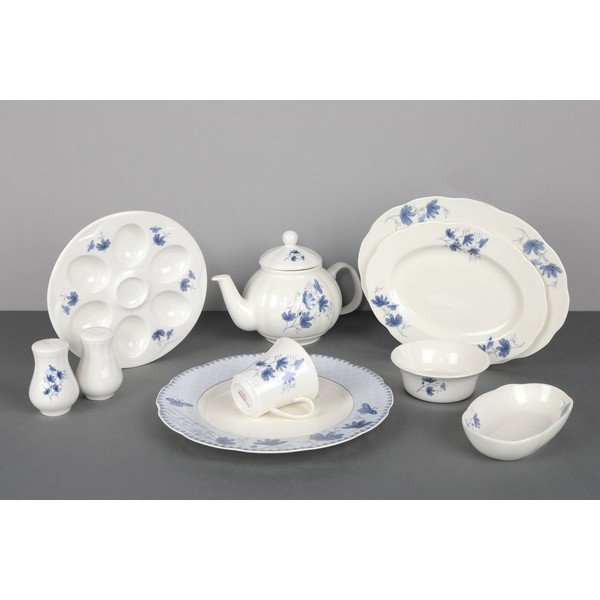 36-dielna súprava riadu z porcelánu Kütahya Porselen Farmer-image-1