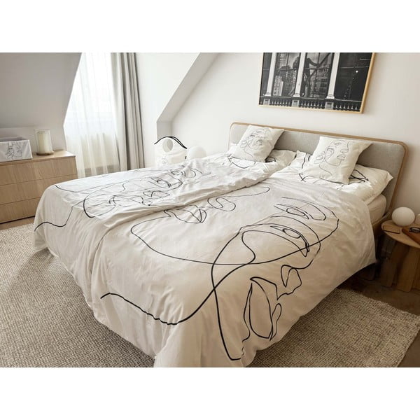 Obliečky z bavlneného saténu Butter Kings Infinity, 200 x 200 cm-image-1