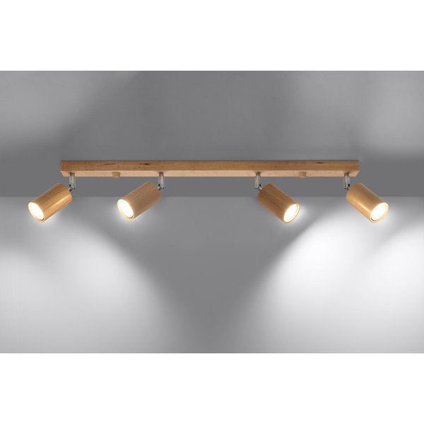 Bodové svietidlo v prírodnej farbe ø 6 cm Ludwik – Sollux-image-1