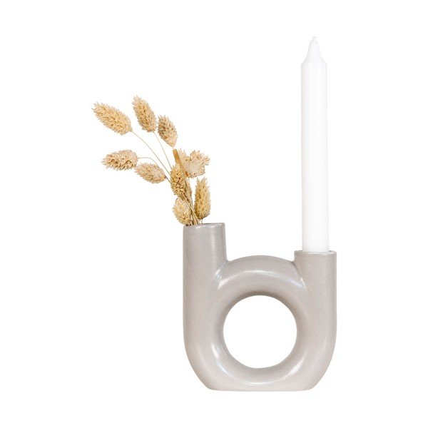 Biely sklenený svietnik House Nordic Fondo-image-3