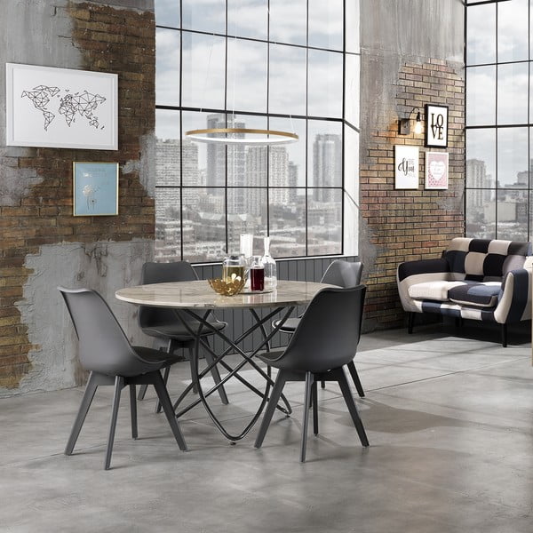 Závesné svietidlo v zlatej farbe Tomasucci Ring, výška 92 cm-image-3