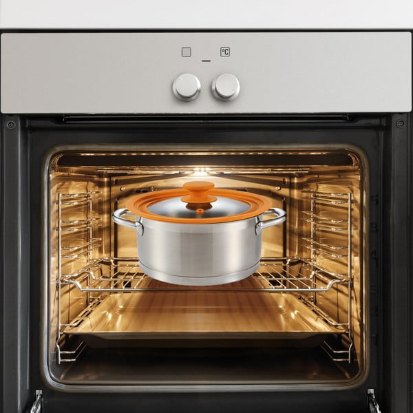 Sklenená/silikónová pokrievka ø 29 cm Unicover – Tescoma-image-1