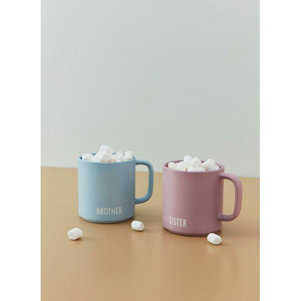 Fialový porcelánový hrnček 175 ml Sister – Design Letters-image-3