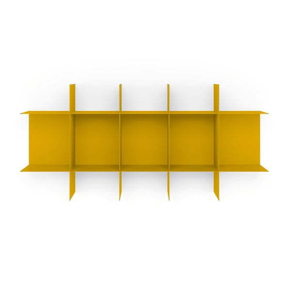 Žltá nástenná polica MEME Design Innesto-image-1