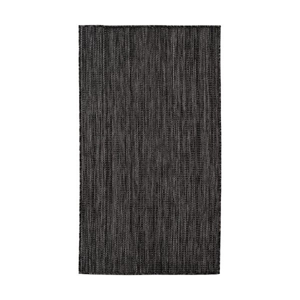 Čierny vnútorný a vonkajší koberec 80x150 cm Mira 1450 – Ayyildiz Carpets
