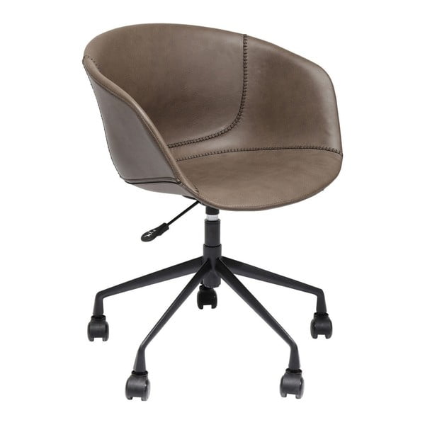 Béžová kancelárska stolička Kare Design Lounge