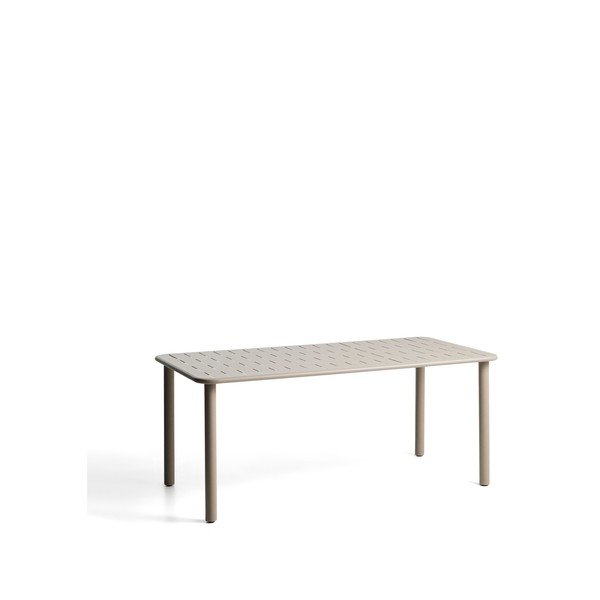 Oceľový záhradný jedálenský stôl 90x180 cm Brai – Kave Home