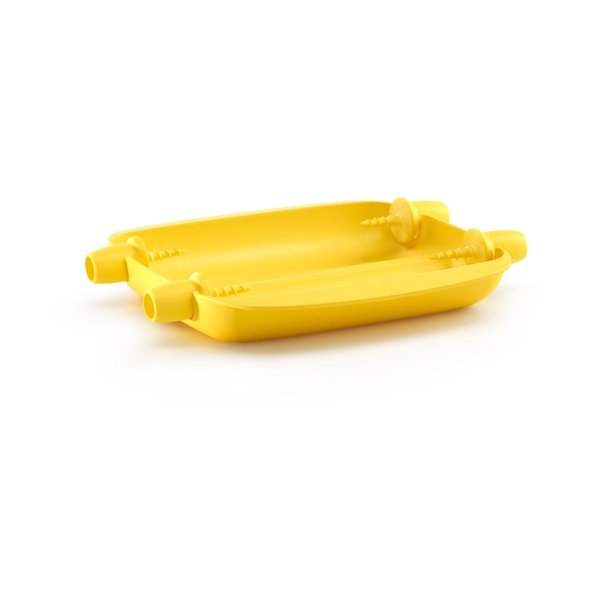 Žltá silikónová nádoba na prípravu kukurice Lékué Corn-image-3